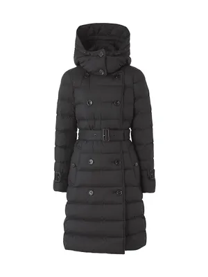 Ashwick Long Logo Puffer Coat