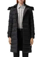 Ashwick Long Logo Puffer Coat