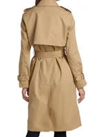 Sandridge Belted Logo Trench Coat