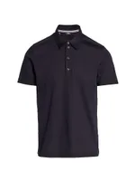 Slim-Fit Short-Sleeve Polo Shirt