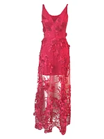 Sidney Sheer Lace Gown