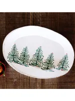 Lastra Holiday Small Oval Platter