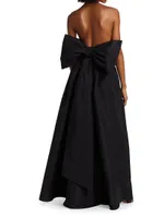 Margaret Silk Faille Convertible Jumpsuit