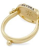 Natura 18K Yellow Gold & Diamond Ring