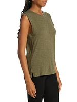 Slub Cotton Jersey Tank