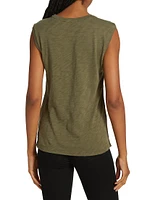 Slub Cotton Jersey Tank