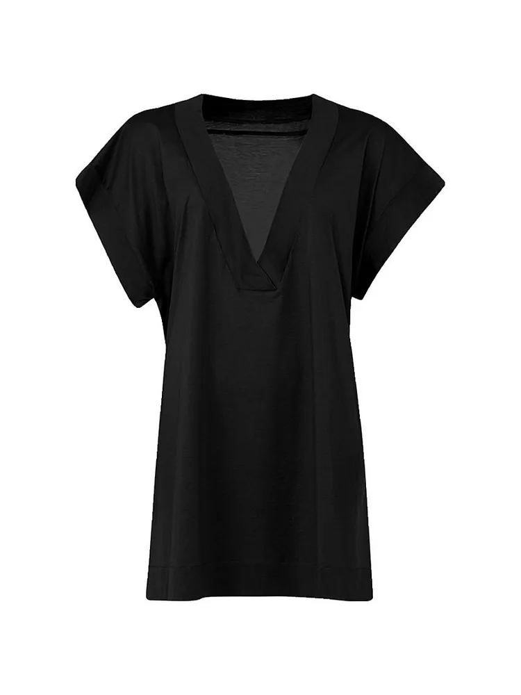 Renee V-Neck T-Shirt Cover-Up