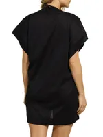 Renee V-Neck T-Shirt Cover-Up