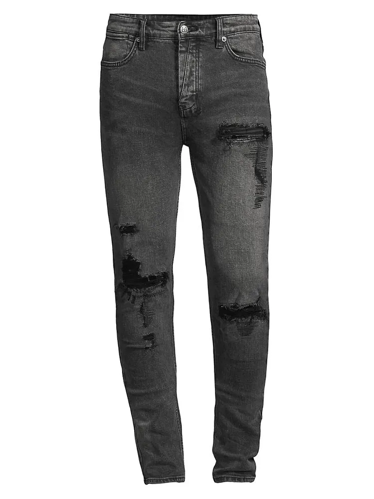 Van Winkle Angst Trashed Skinny Jeans