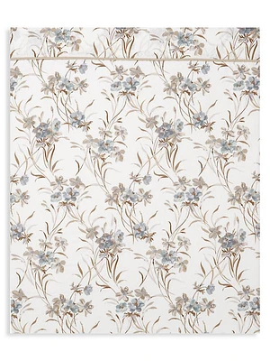 Joli Jour 200-Thread Count Liberty Floral Flat Sheet