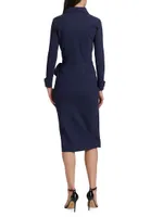 Kamala Matte Jersey Wrap Dress