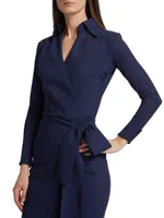 Kamala Matte Jersey Wrap Dress