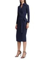 Kamala Matte Jersey Wrap Dress