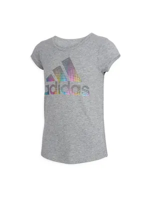 Little Girl's & Multicolor Logo Graphic T-Shirt
