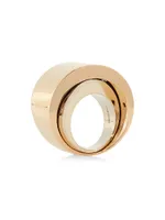 Tourbillon Two-Tone 18K Gold Ring