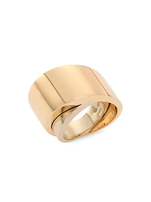 Tourbillon Two-Tone 18K Gold Ring