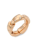 Calla 18K Rose Gold & Diamond Ring