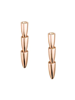 Calla 18K Rose Gold Drop Earrings