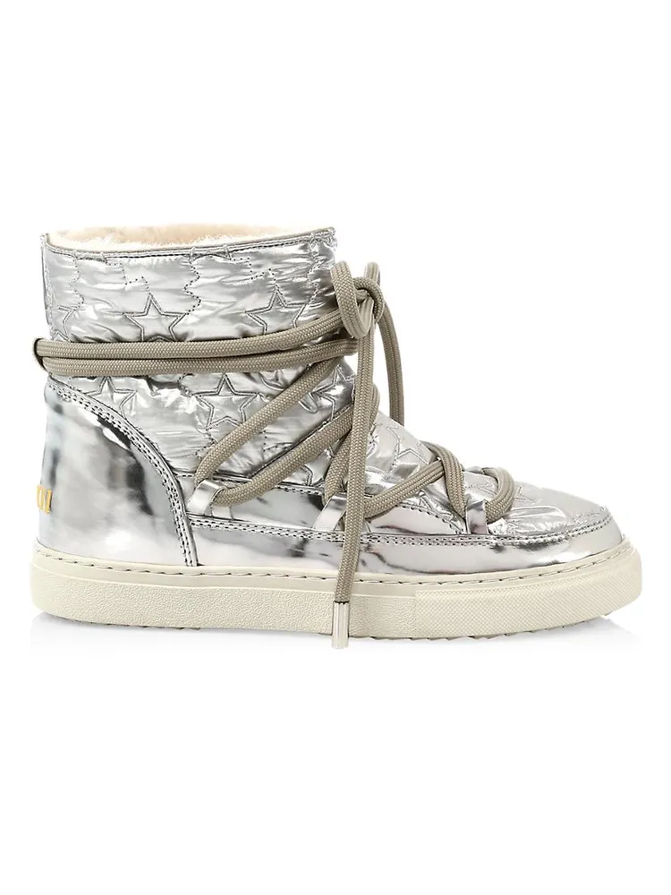 Bomber Star Metallic Sneaker Boots