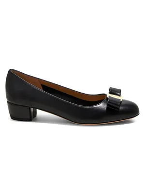 Vara Leather Pumps