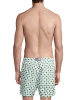 Drawstring Swim Trunks