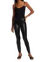 Jo Vegan Leather Leggings