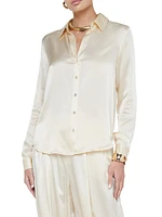 Tyler Silk Satin Blouse