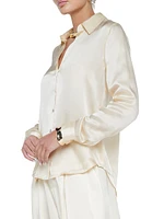 Tyler Silk Satin Blouse