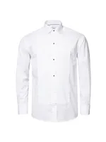 Classic-Fit Pleated Bib Formal Shirt