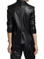 Kylie Faux Leather Jacket