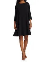 Suzette Crepe Knee-Length Dress