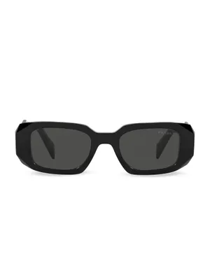 49MM Rectangle Sunglasses