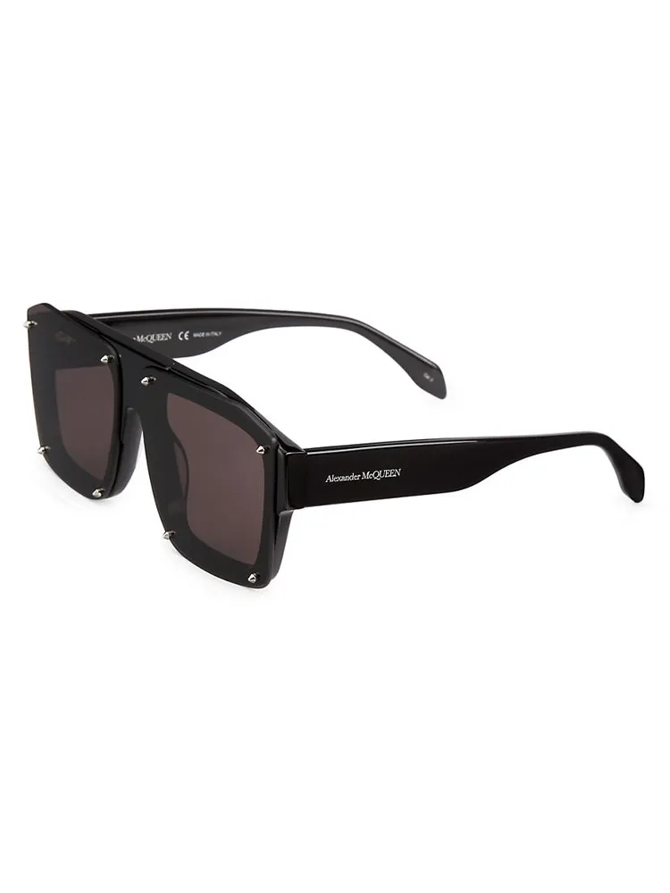 Studs 62MM Rectangular Sunglasses