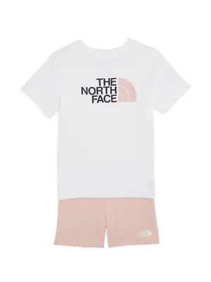 Little Girl's Logo 2-Piece T-Shirt & Shorts Set