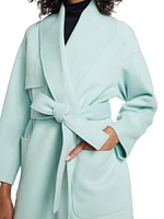 Thalia Wool Belted Coat