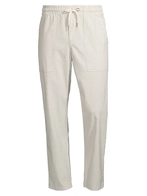 Gobi Stretch Linen-Blend Pants