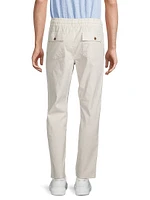 Gobi Stretch Linen-Blend Pants