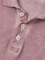 Mineral Wash Polo Shirt