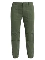 Cropped Military Pants