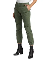 Cropped Military Pants