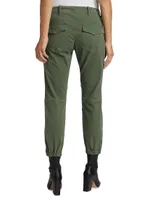 Cropped Military Pants