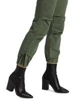 Cropped Military Pants