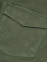 Cropped Military Pants