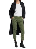 Cropped Military Pants