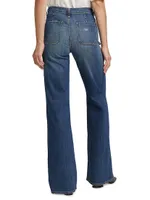 Florence High-Rise Boot-Cut Jeans