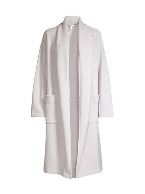 High Collar Wool-Blend Coat