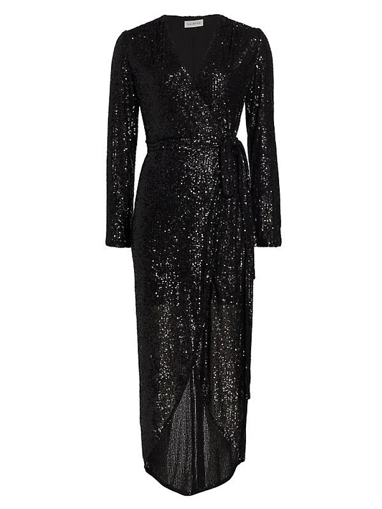 Falan Sequined Cocktail Dress