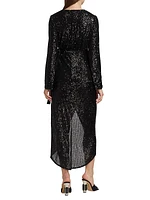 Falan Sequined Cocktail Dress