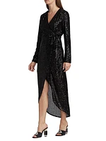 Falan Sequined Cocktail Dress