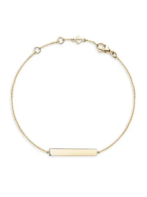 Birks Essentials 18K Yellow Gold Horizontal Bar Bracelet
